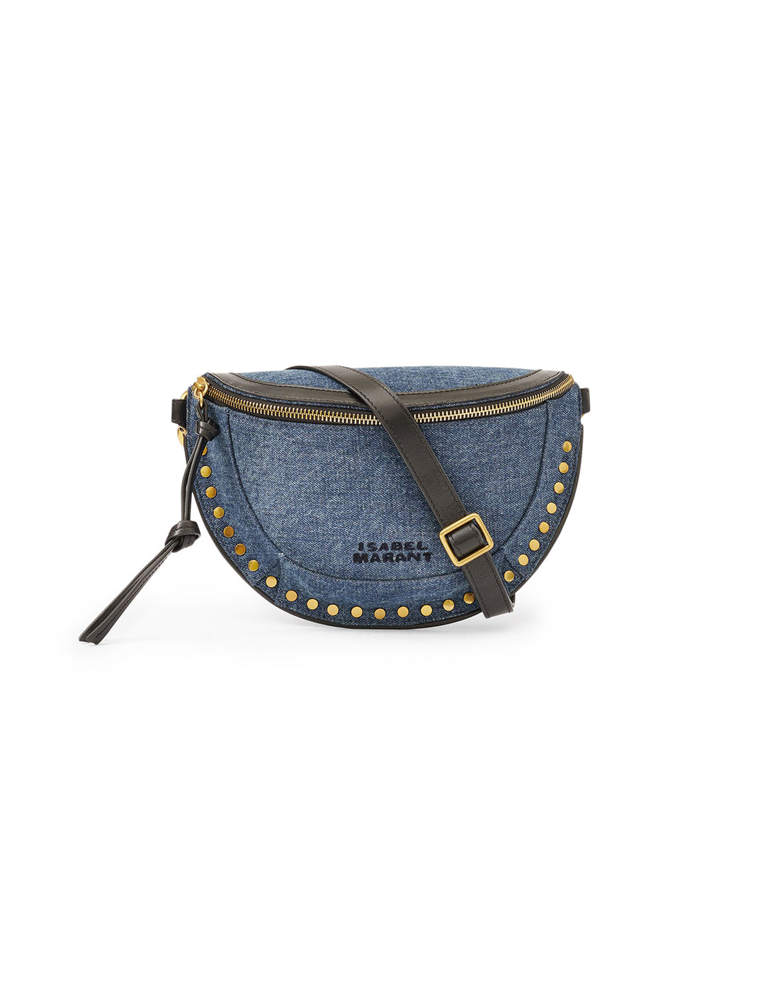 Front view of Isabel Marant Etoile's skano in dark blue.