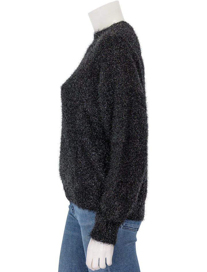 Side view of Isabel Marant Etoile's sayers sweater in festive.