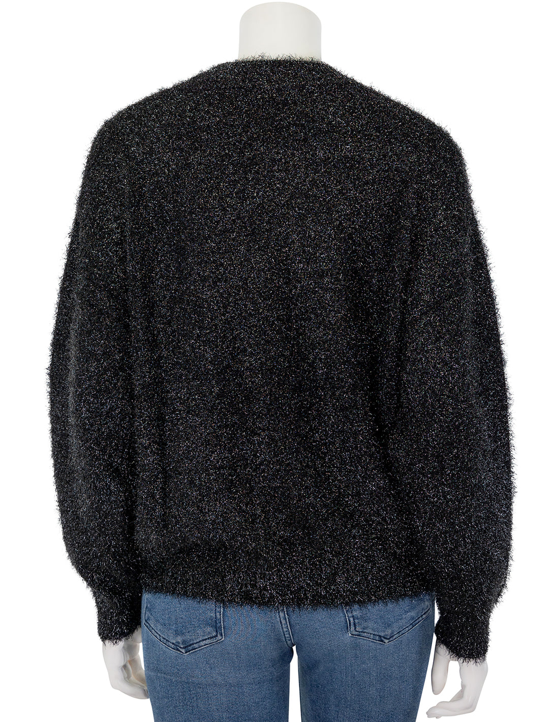 Back view of Isabel Marant Etoile's sayers sweater in festive.