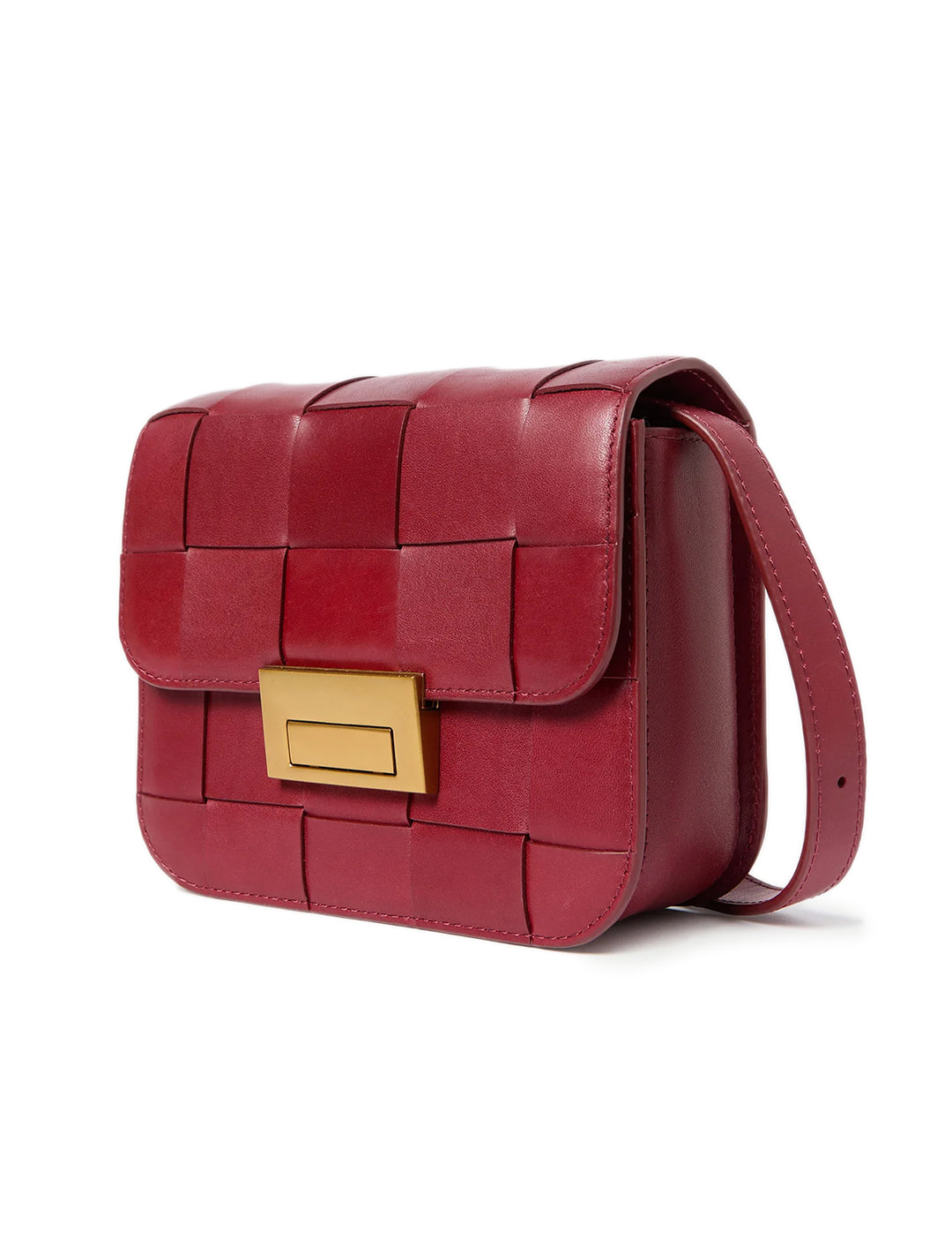 desi crossbody in woven wine (2)