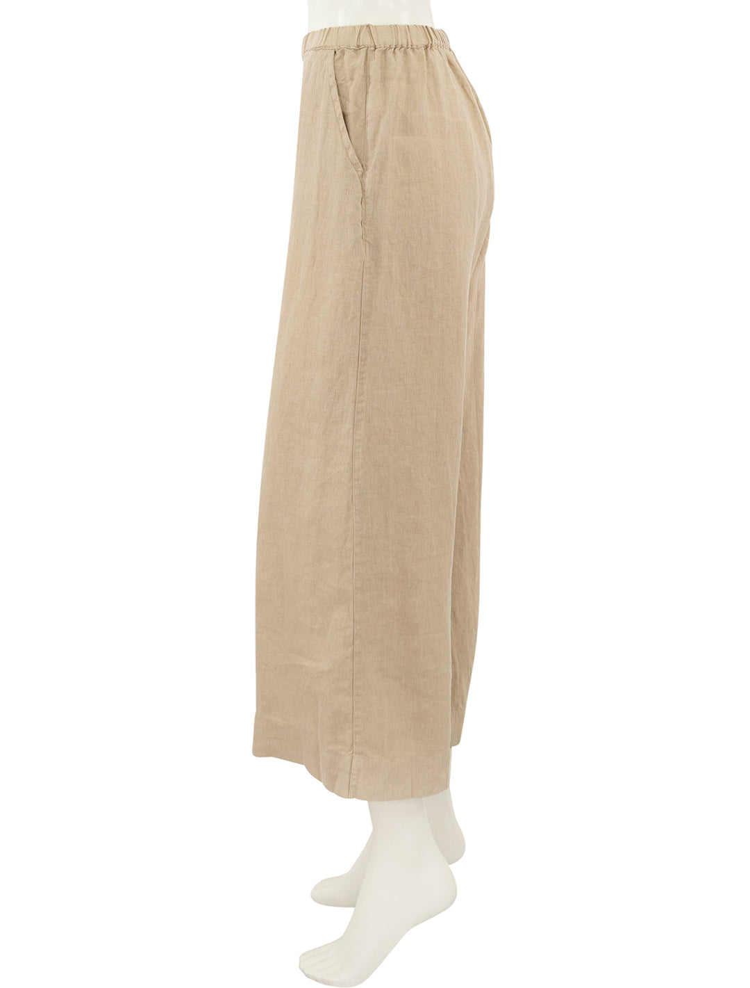 biscuit linen lounge pant