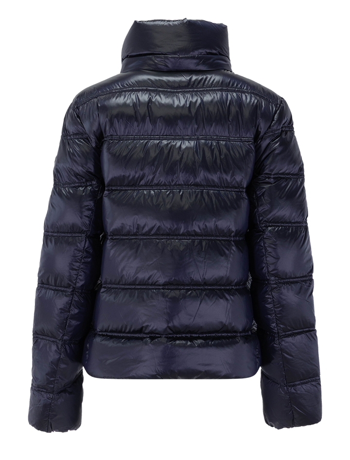 leslie in navy