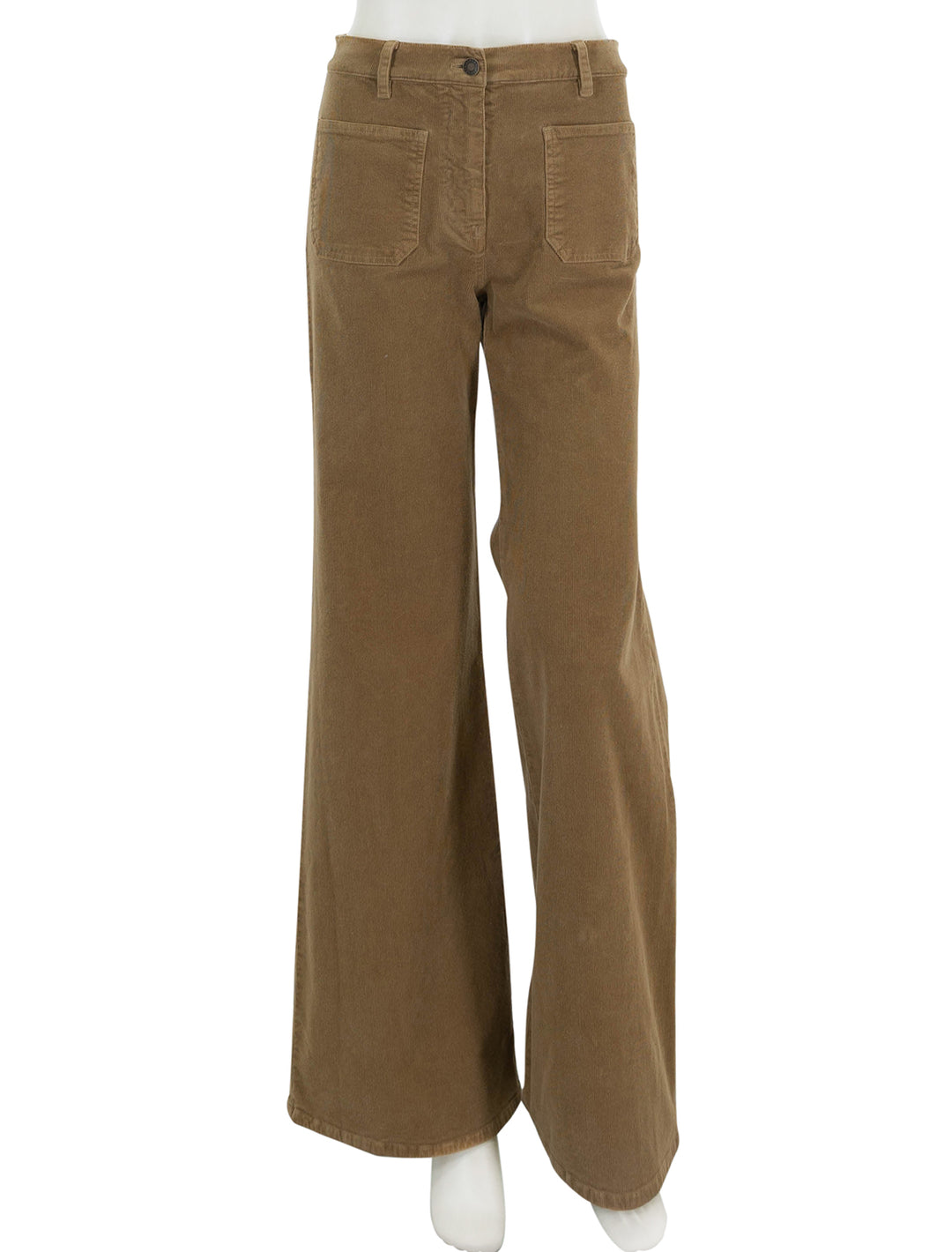 Front view of Nili Lotan's florence pant in eagle eye cord.