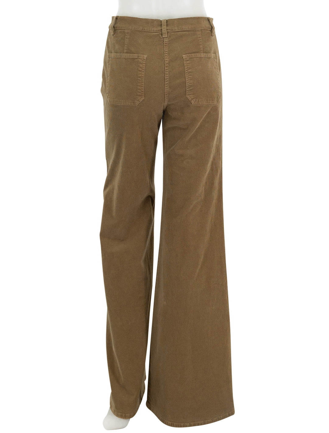 Back view of Nili Lotan's florence pant in eagle eye cord.