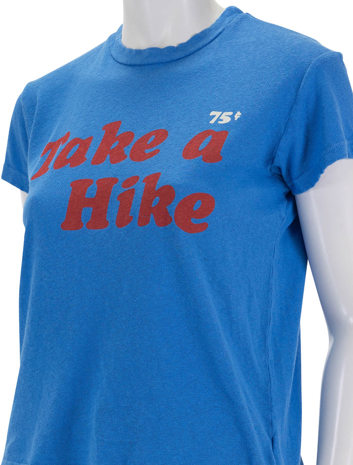 Close-up view of MOTHER's the sinful tee in take a hike.