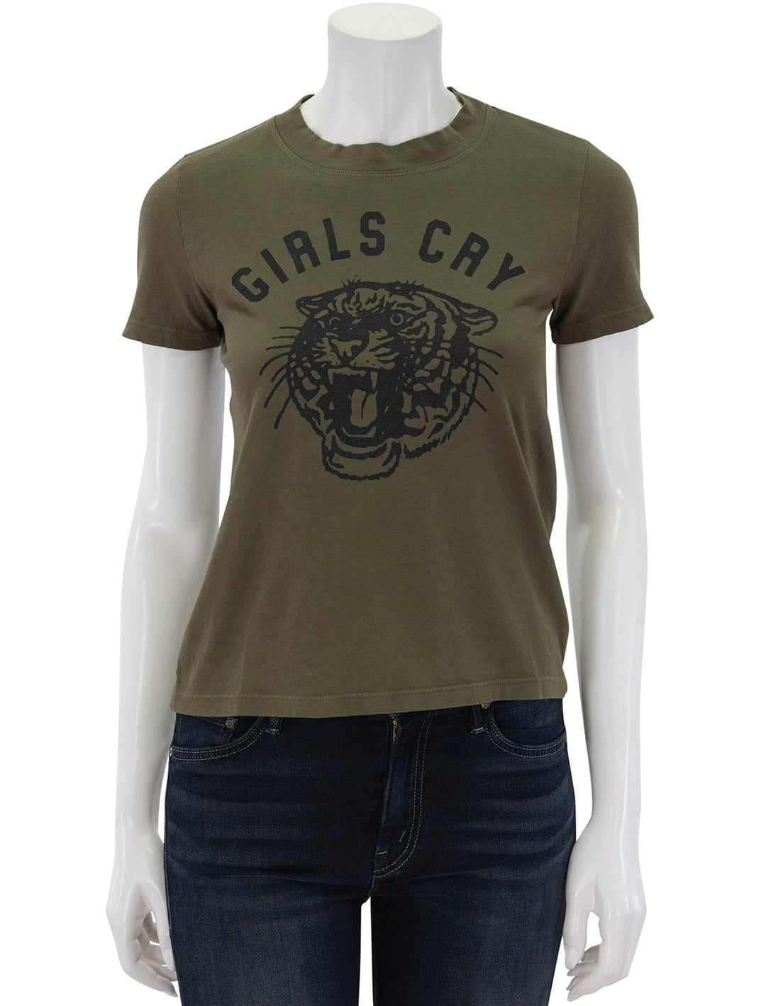 Front view of ASKK NY's Girls Cry Tee.