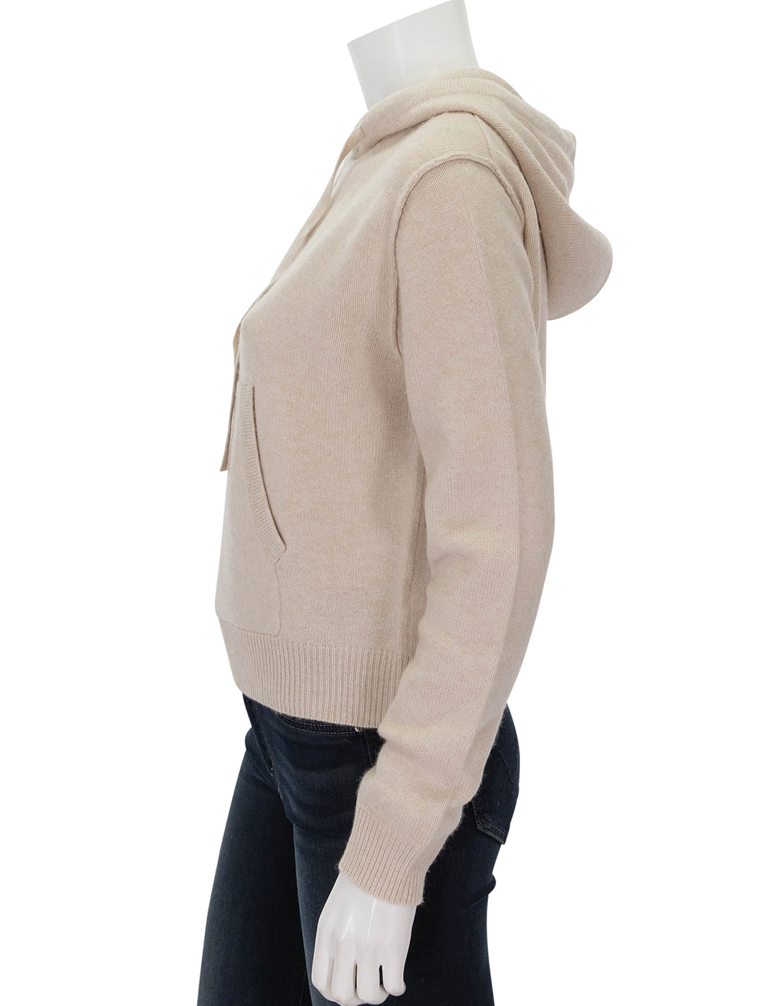 Side view of Jumper 1234's Pullover Hoodie in Alba.