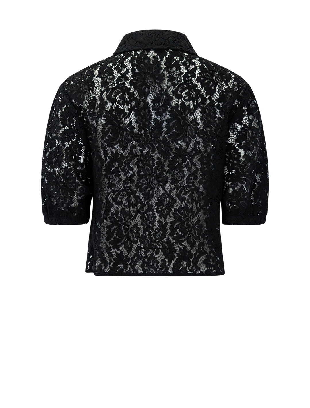 shayna top in black lace