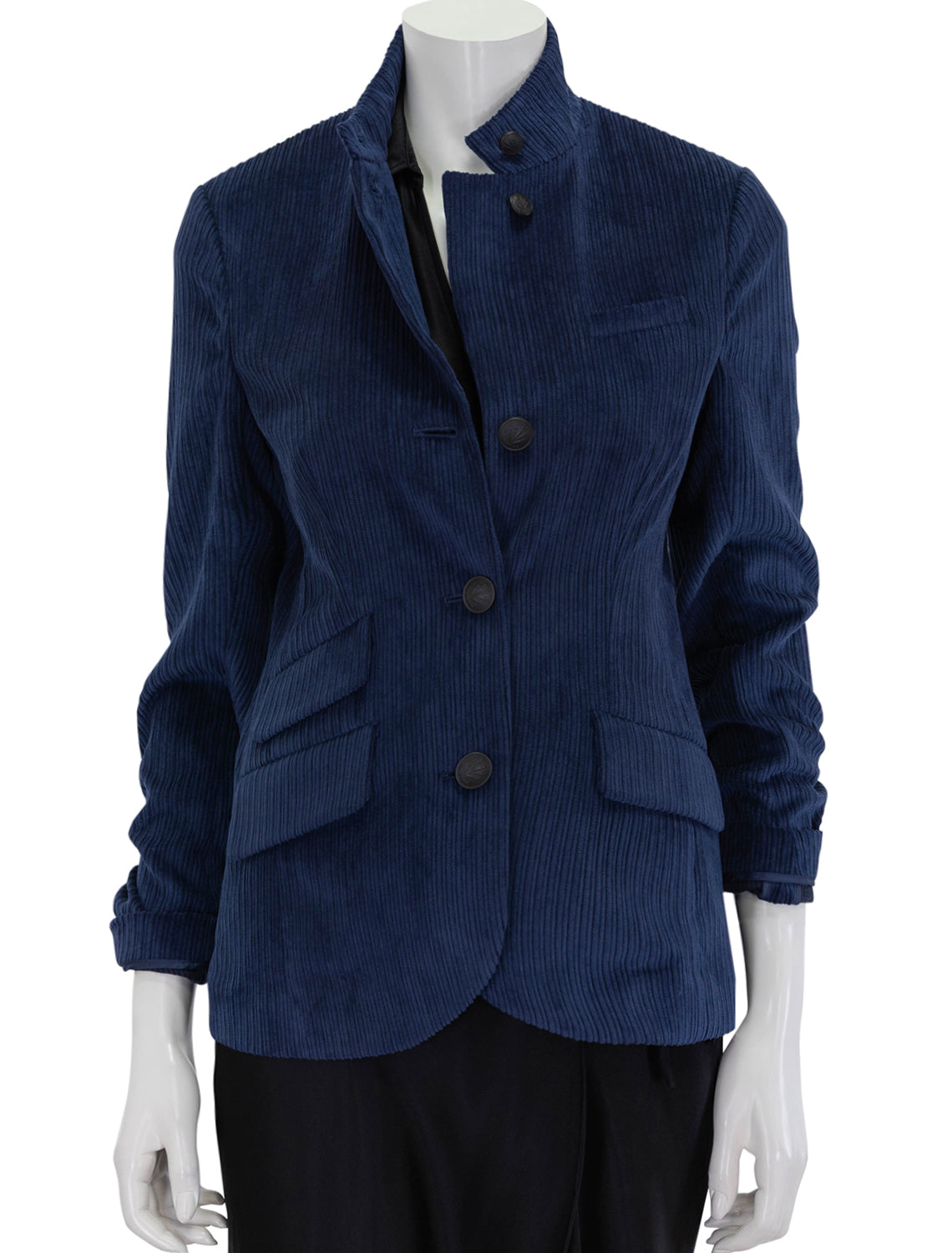 Navy cord blazer womens hotsell