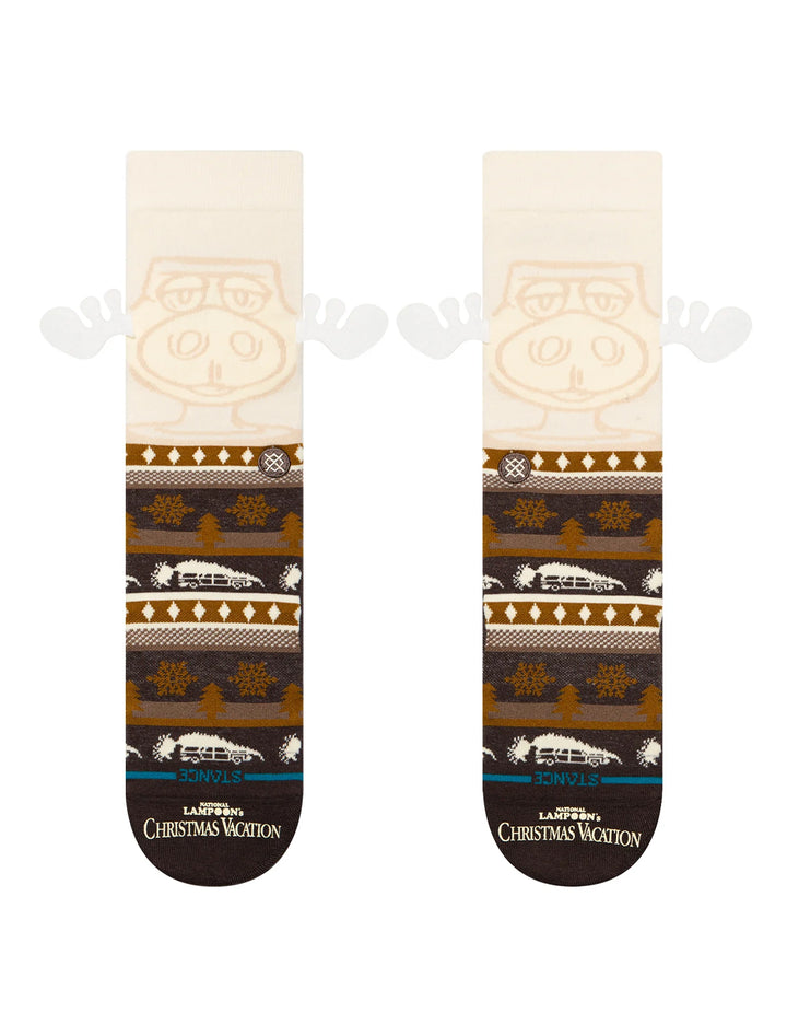 Overhead view of Stance's have some eggnog socks.