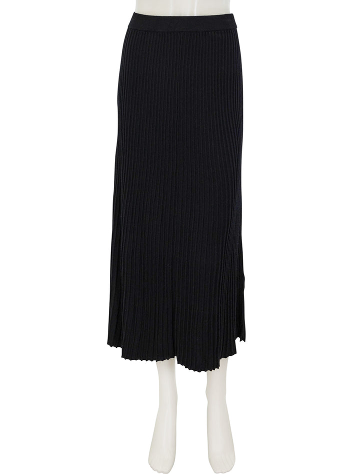 Front view of Rails' Milena Skirt in Black.