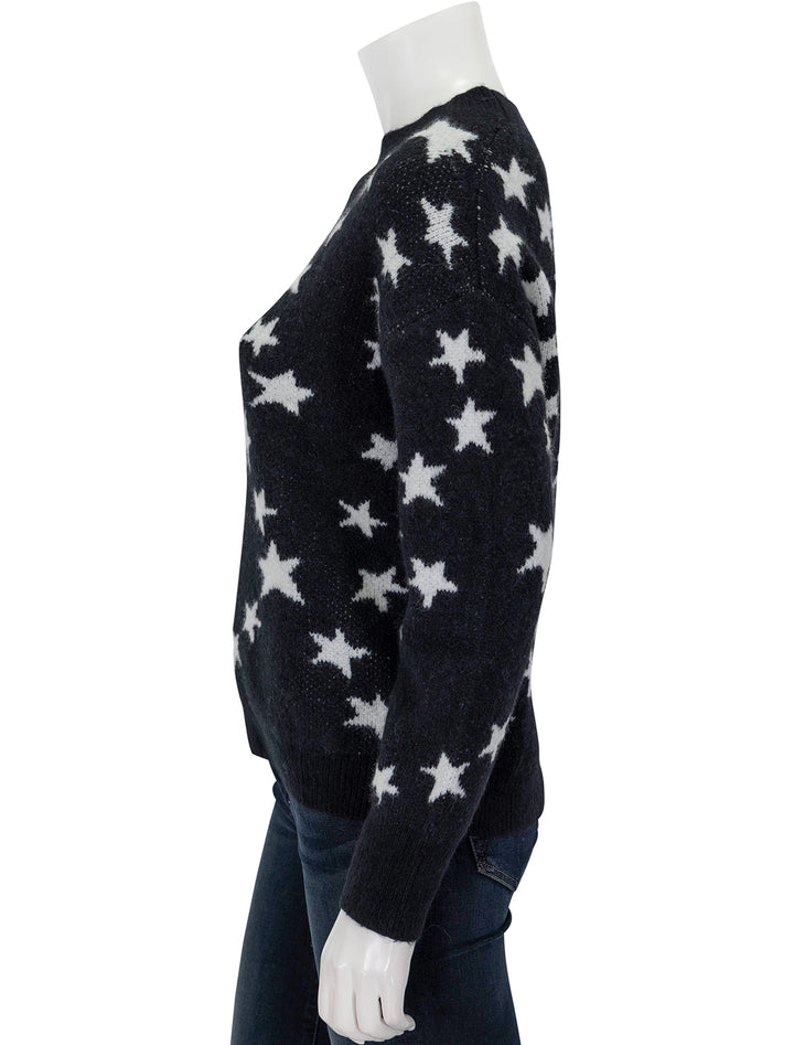 Side view of Rails' Kana Star Chain Sweater.