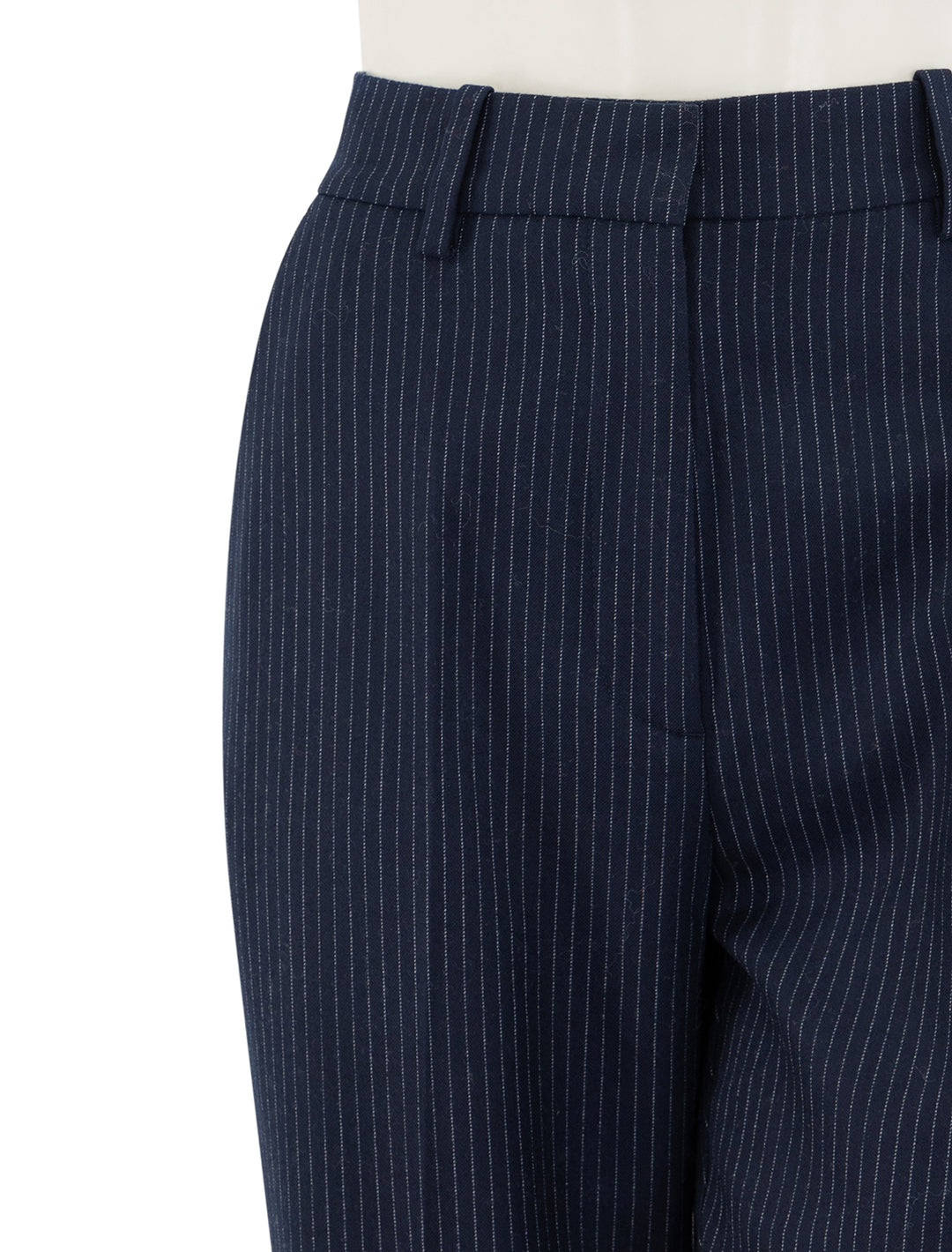 blaine trouser in navy pinstripe