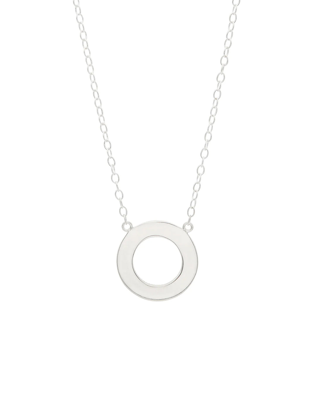 Back view of Anna Beck's classic open circle necklace | 16-18".