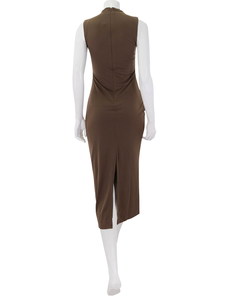 mo dress in coco brown