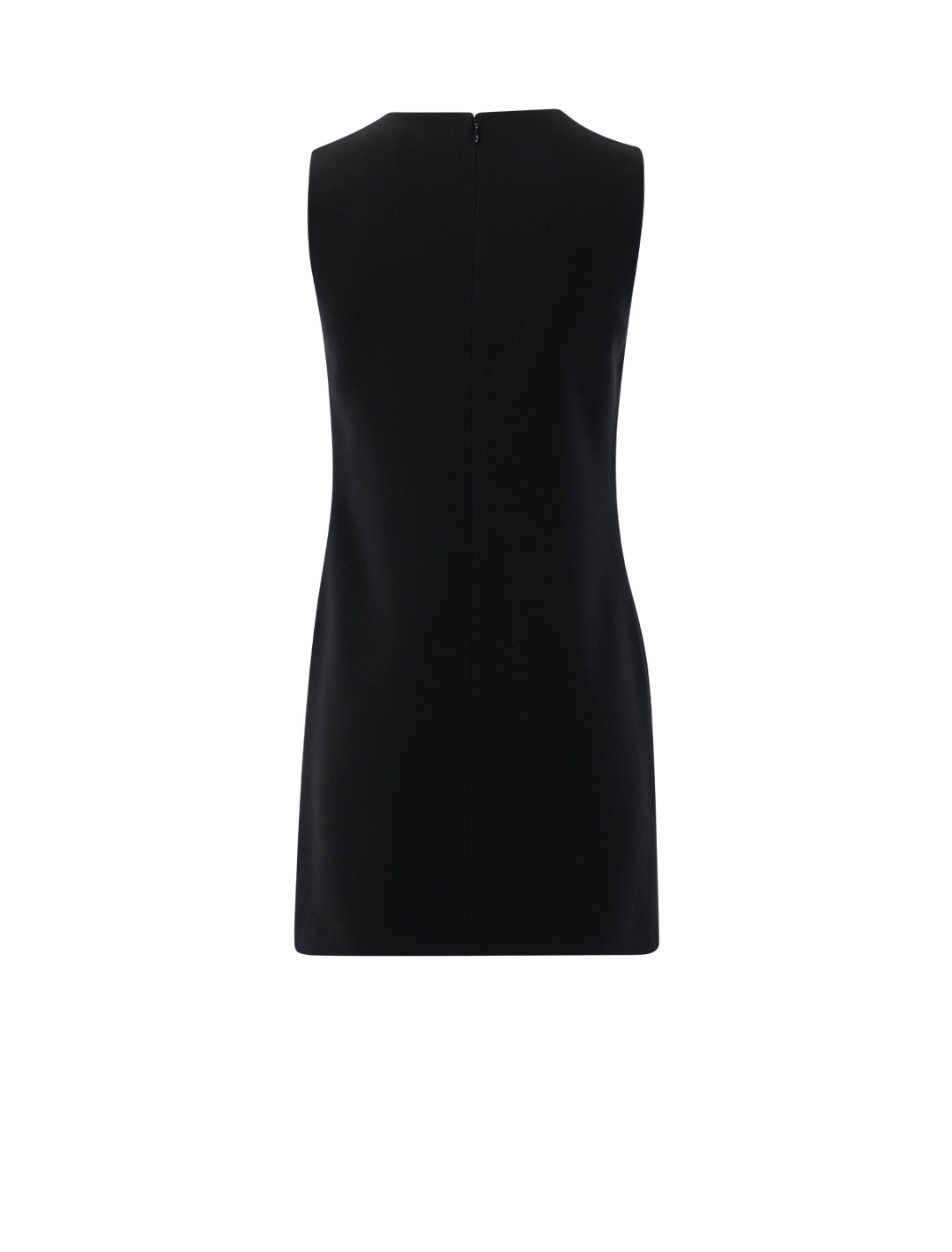 the effortless shiftdress in admirable crepe black