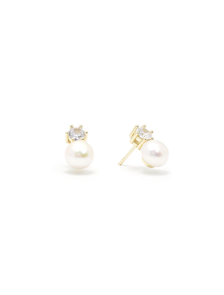 baby bliss pearl studs