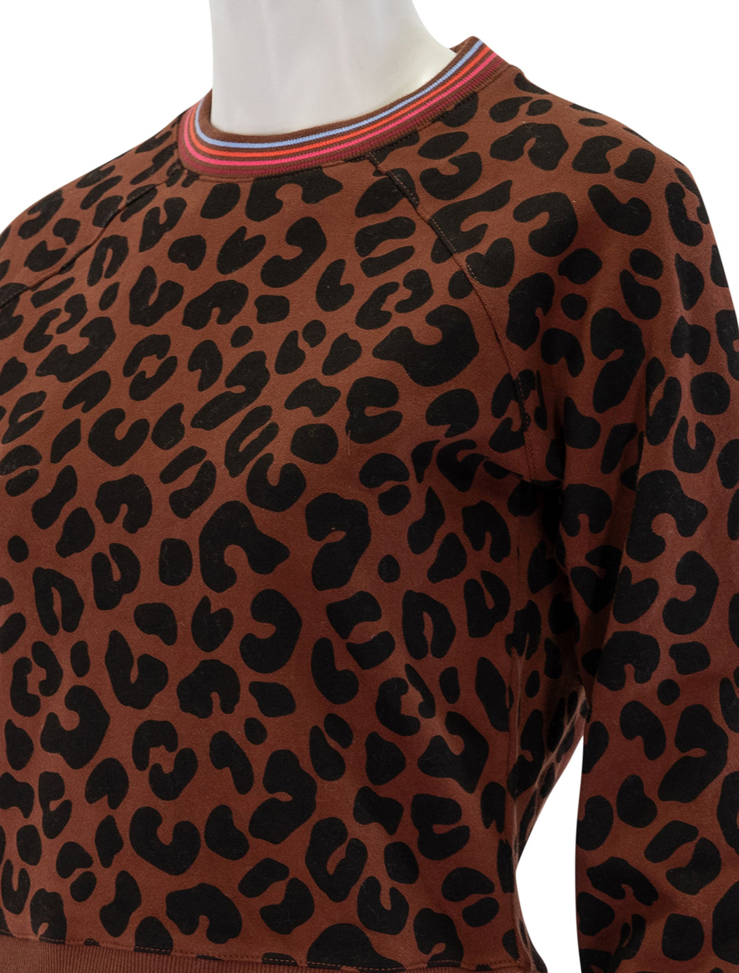 anytime sweatshirt in leopard