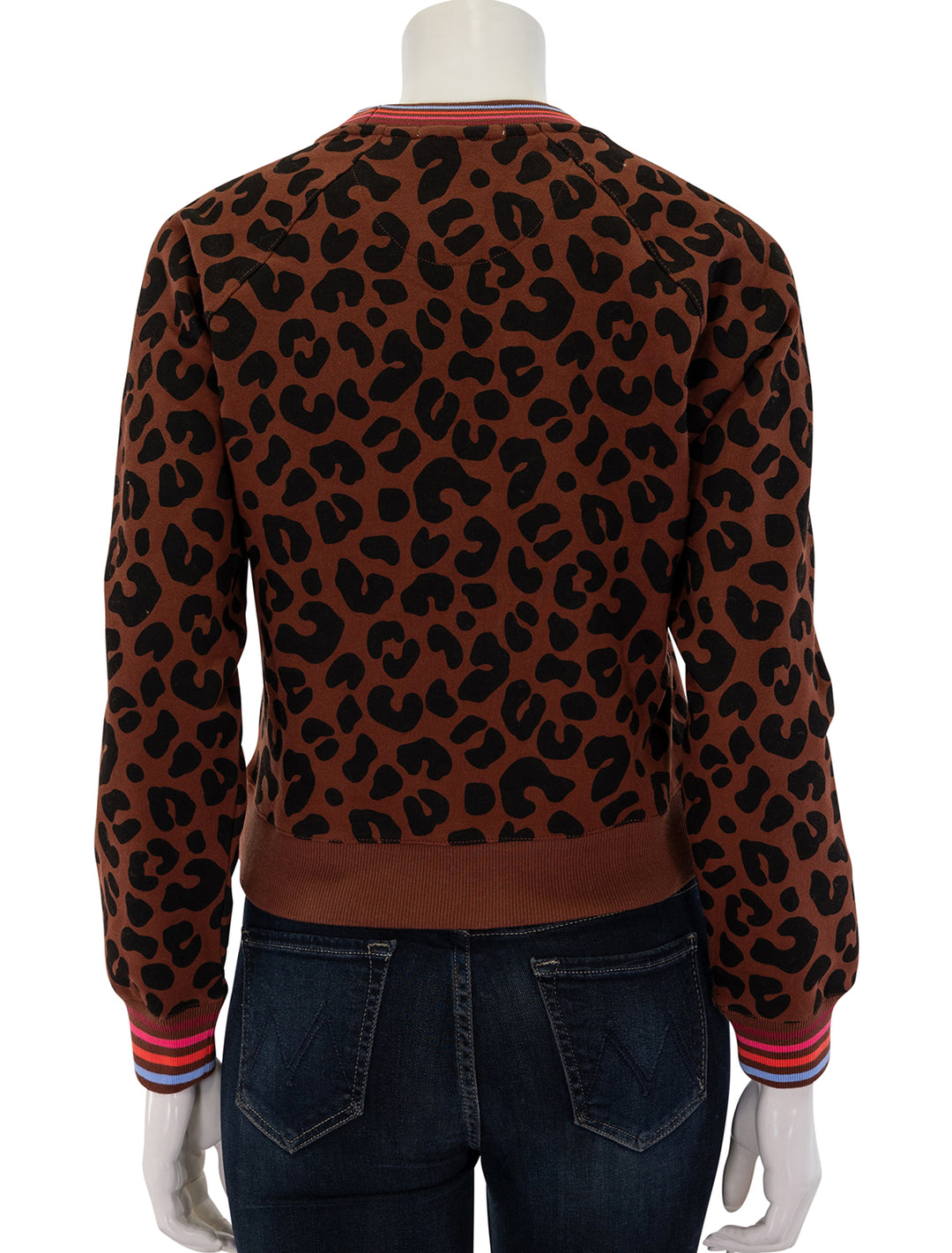 anytime sweatshirt in leopard