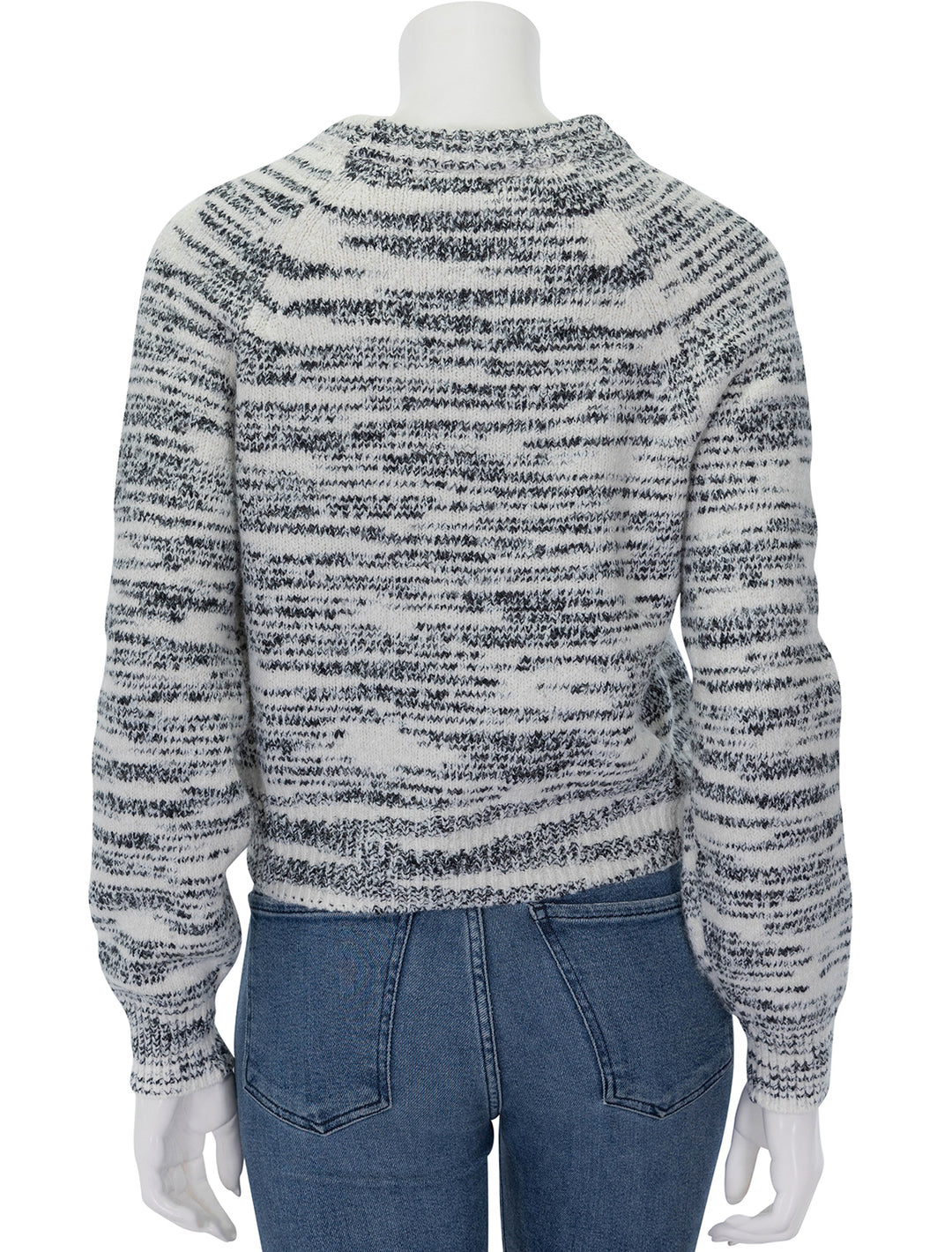 Back view of Lilla P.'s Space Dye Raglan Pullover.