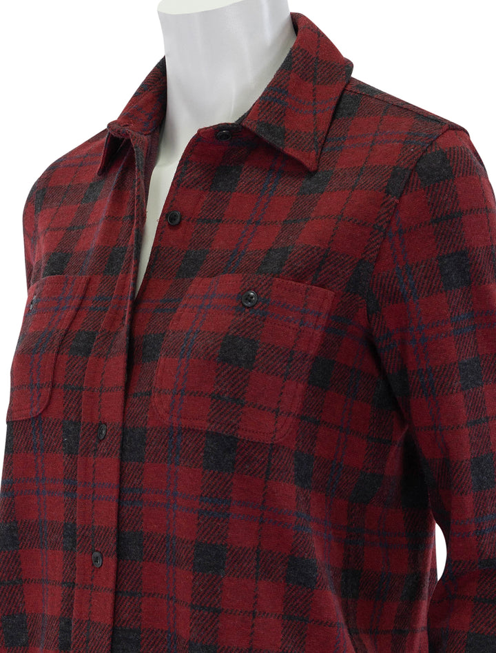 legend shirt in cherry creek plaid