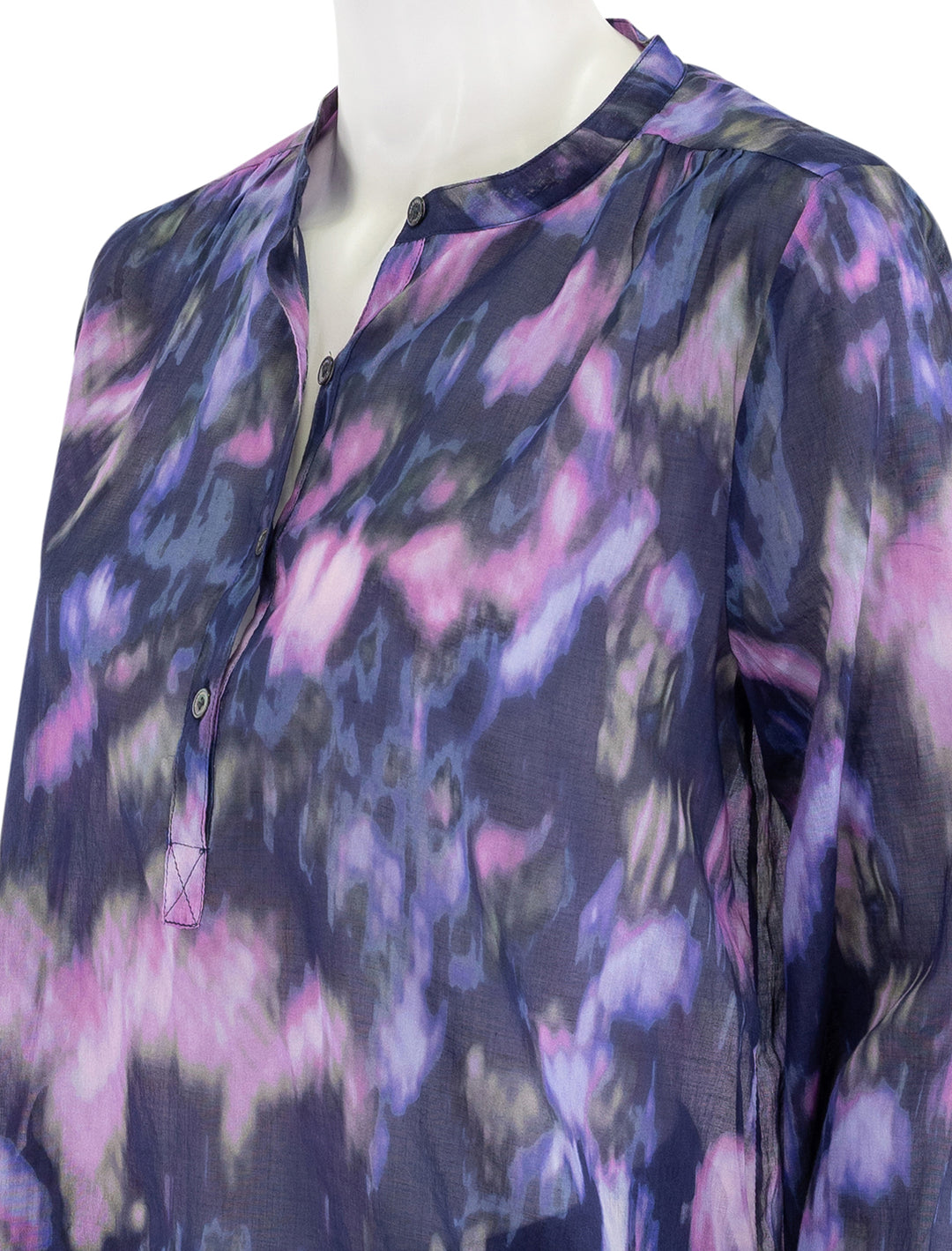 maria blouse in purple lilac