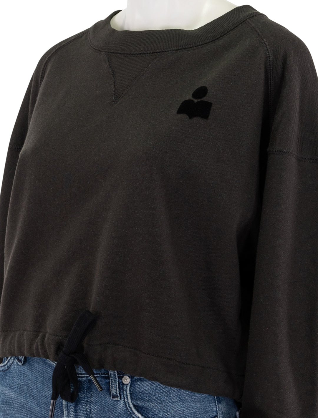 margo sweatshirt in faded black