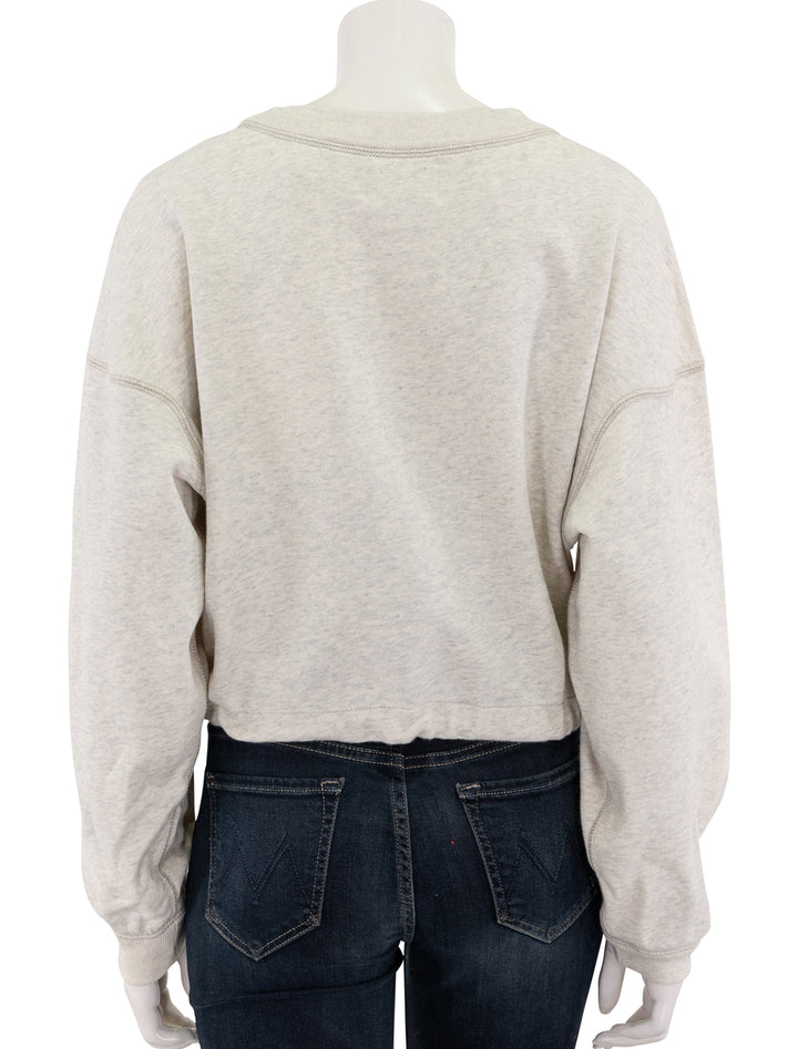 margo sweatshirt in ecru