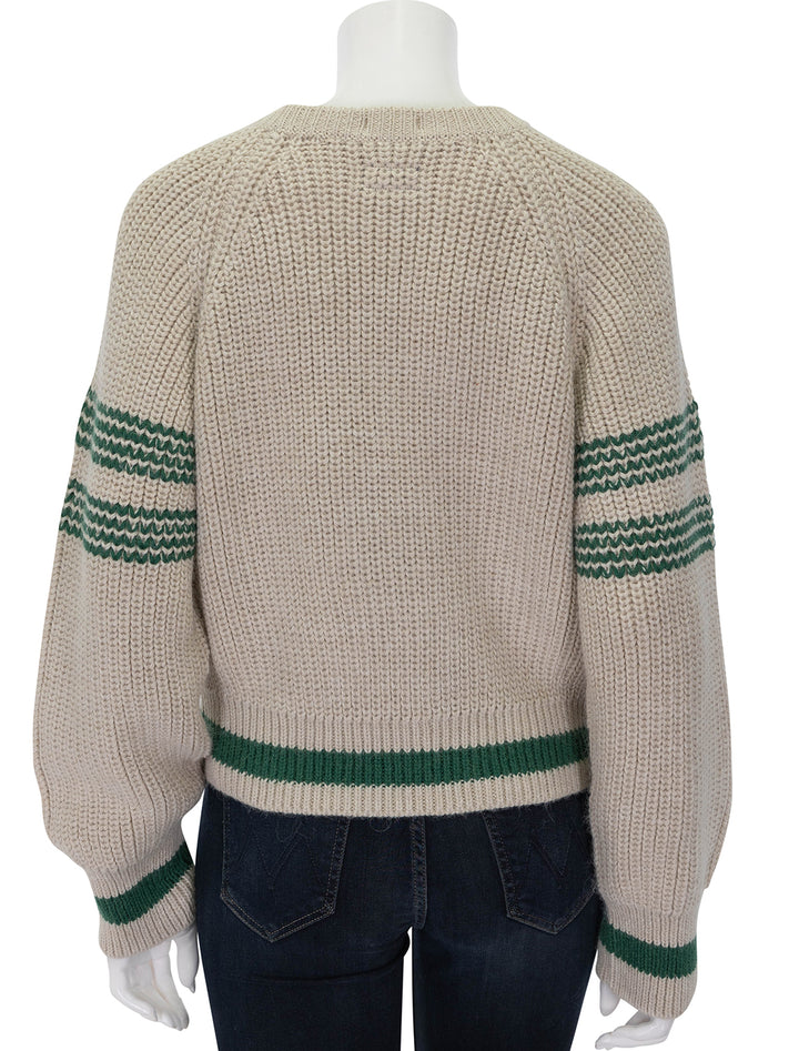 the fisherman concert sweater in birds eye view