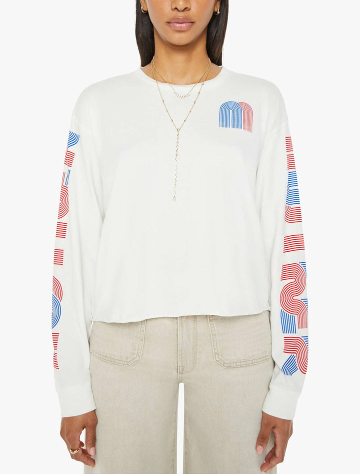 the long sleeve slouch raw in don't you see it?