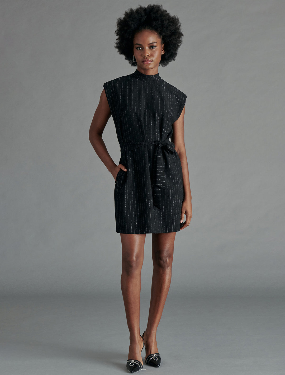 adelie dress in black