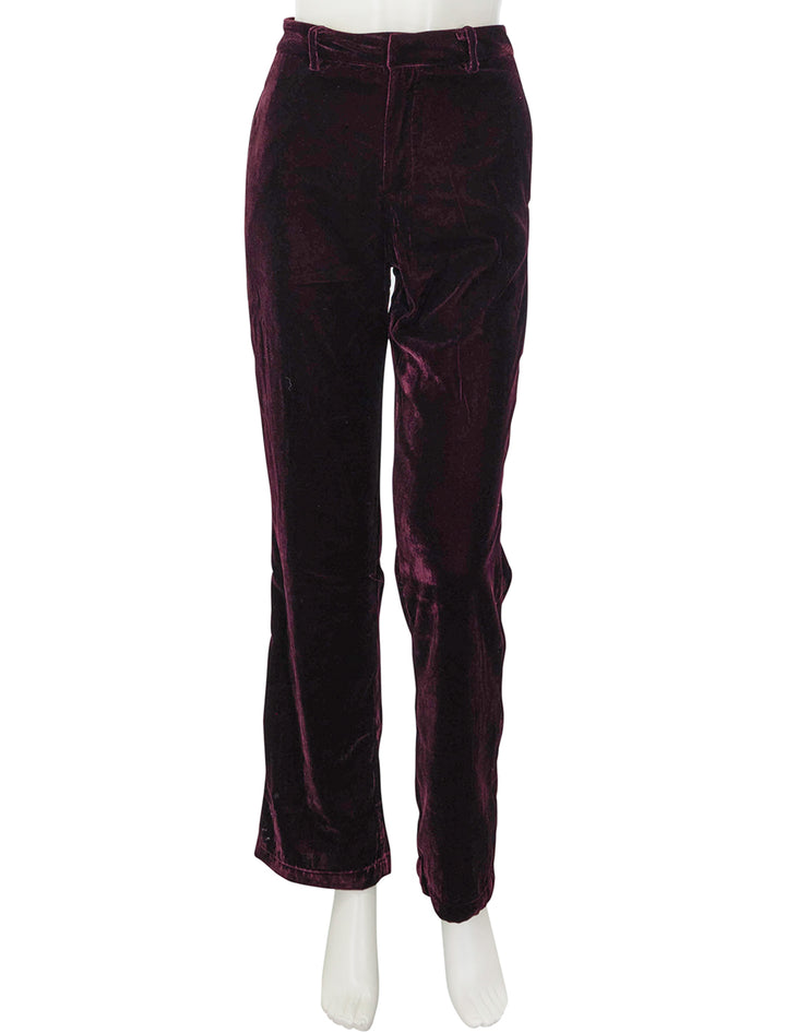 mercer pant in wine