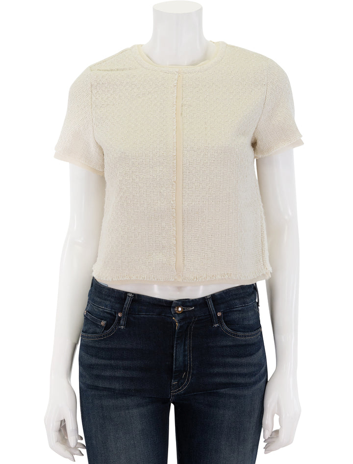 addie top in antique white