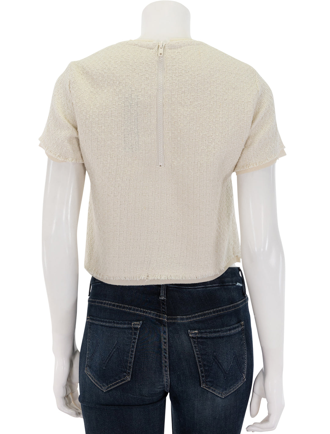 addie top in antique white