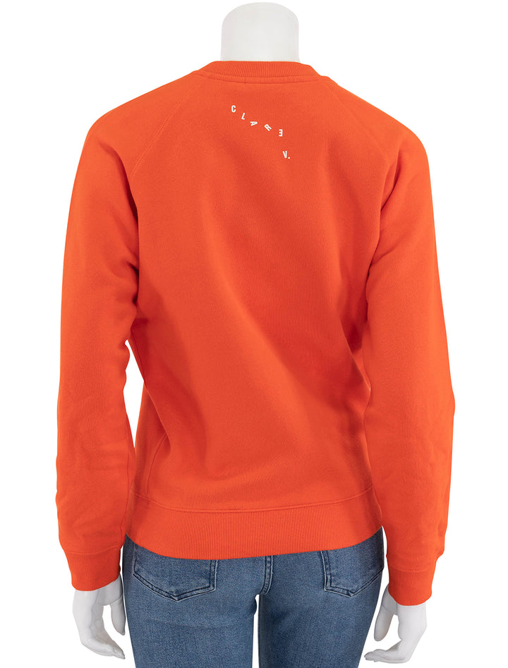 oui sweatshirt in bloodorange