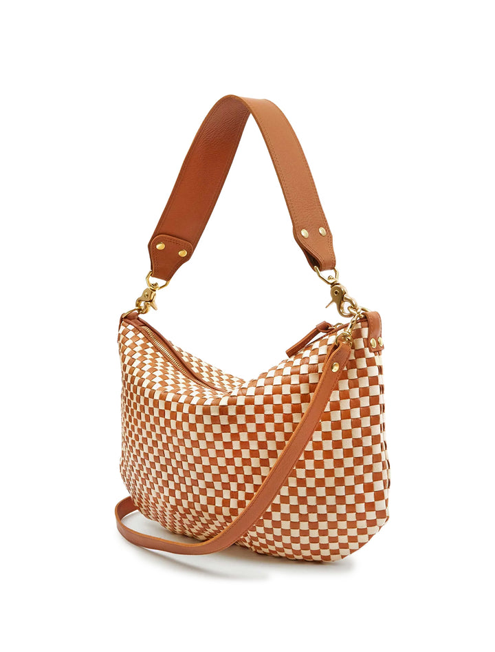 moyen messenger in natural and cream woven checker (2)