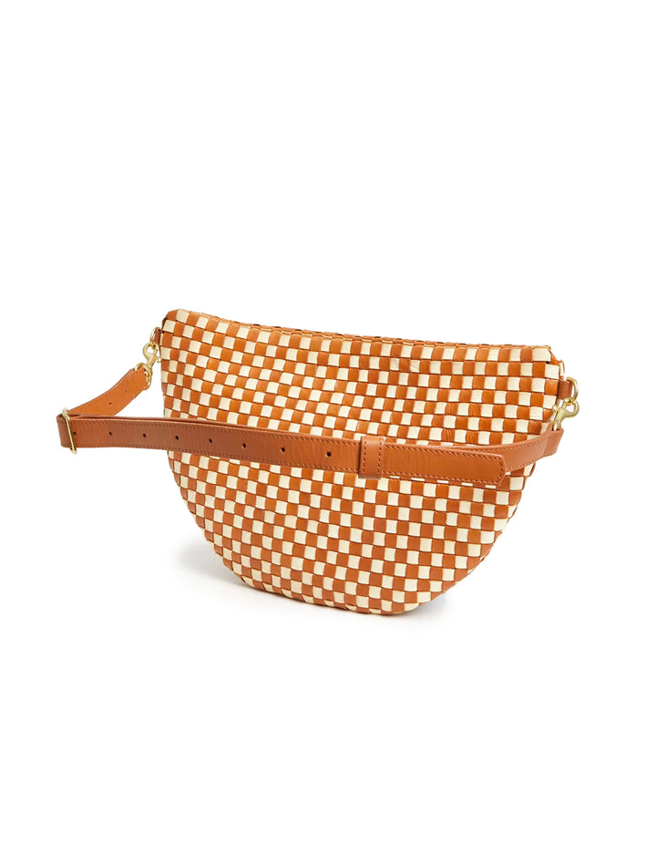 grande fanny in natural and cream woven checker (2)