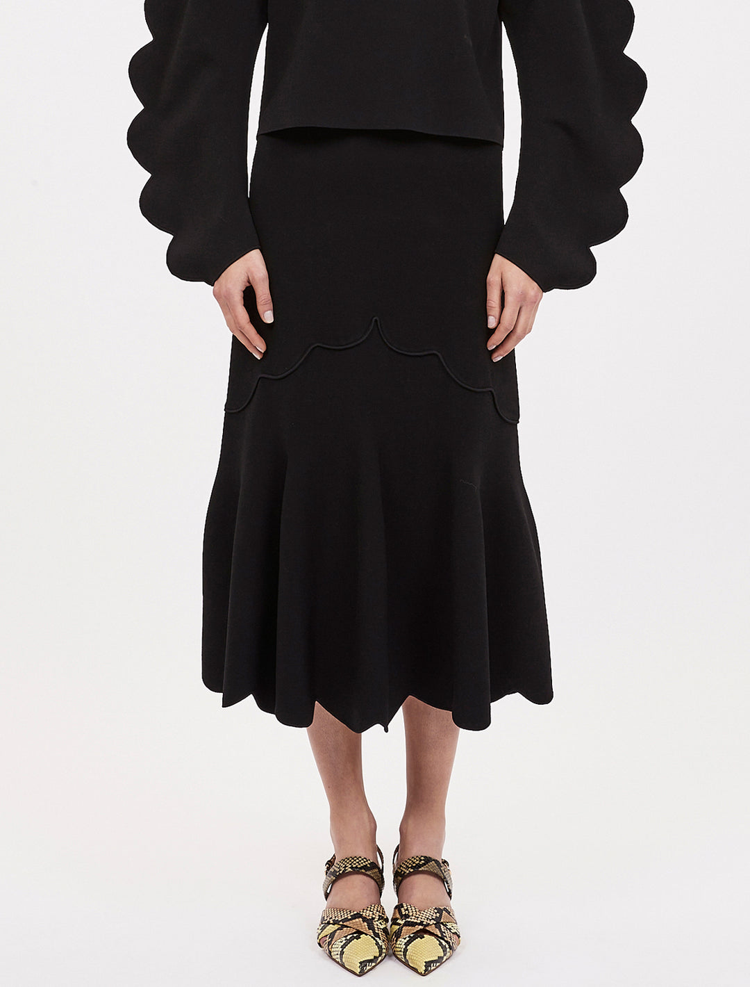 estela skirt in noir