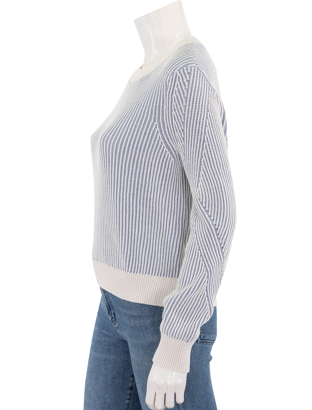 ashlynn sweater in moonstone and star blue