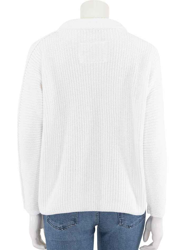 montecito sweater in white