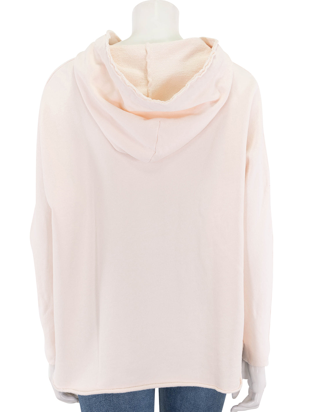 kane capelet hoodie in petal