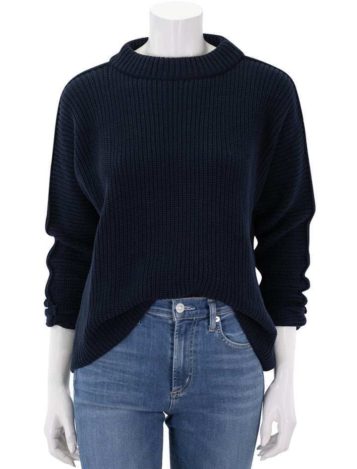 montecito sweater in navy