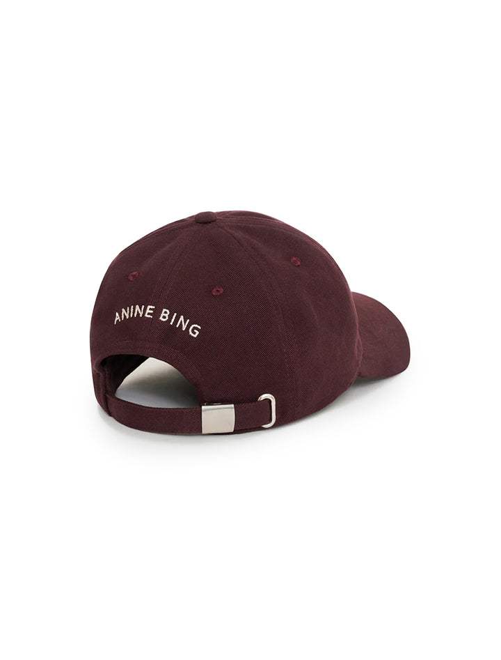 jeremy baseball letterman cap in burgundy (2)