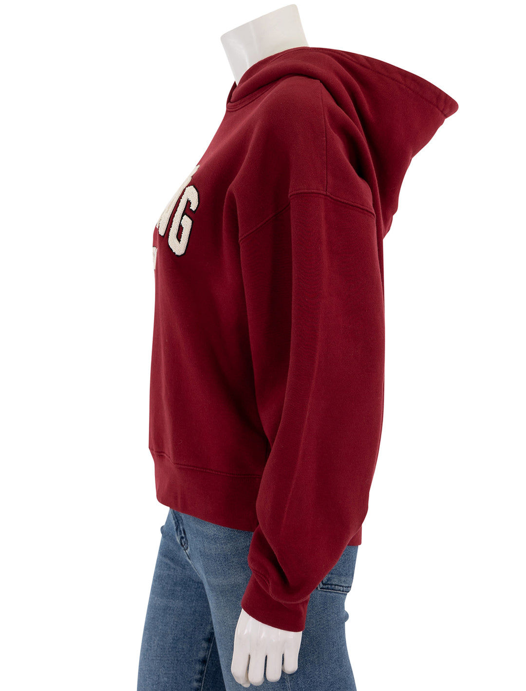 alec hoodie sport in cabernet