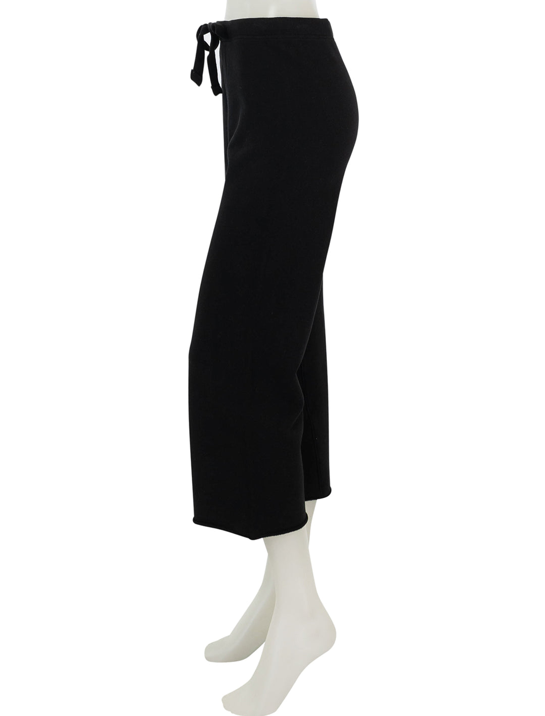 side view of catherine favorite sweatpant in black