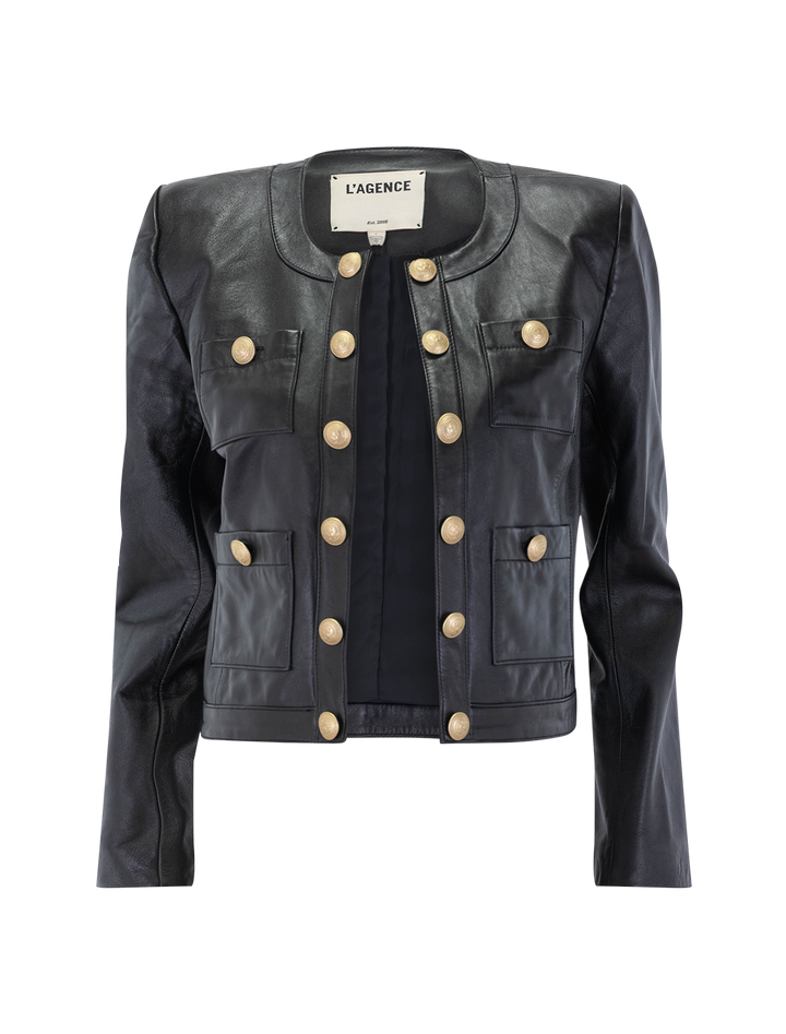 jayde jacket in black