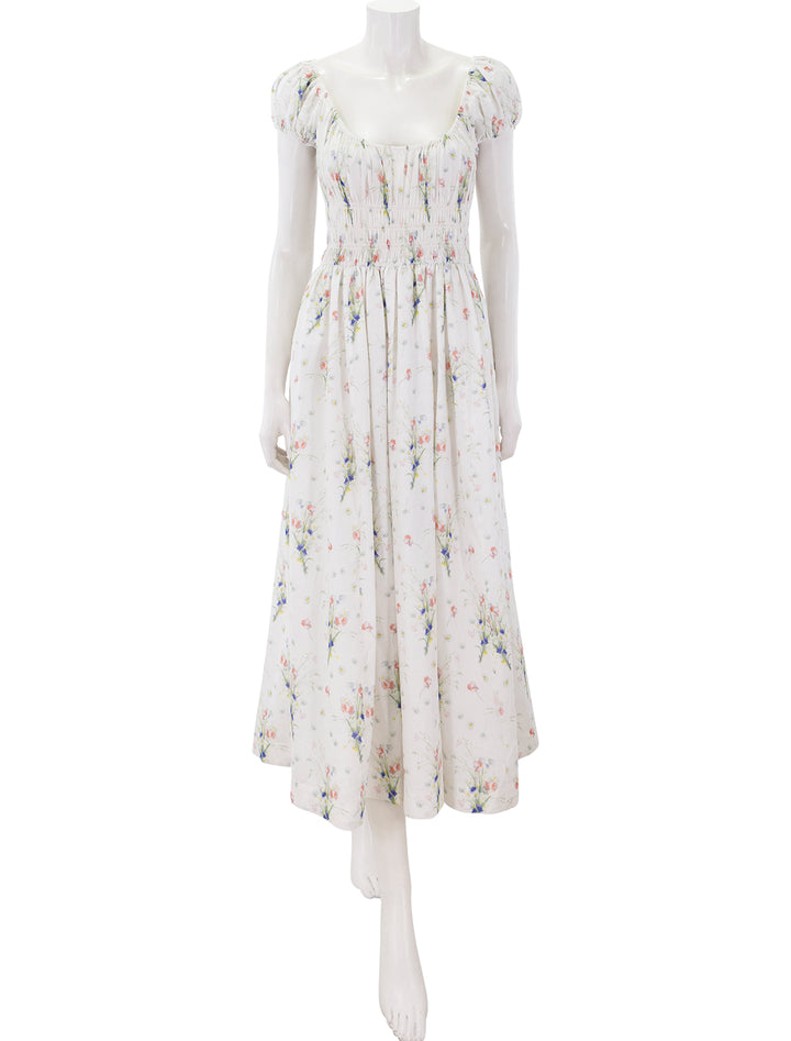 quinley dress in painted bouquet