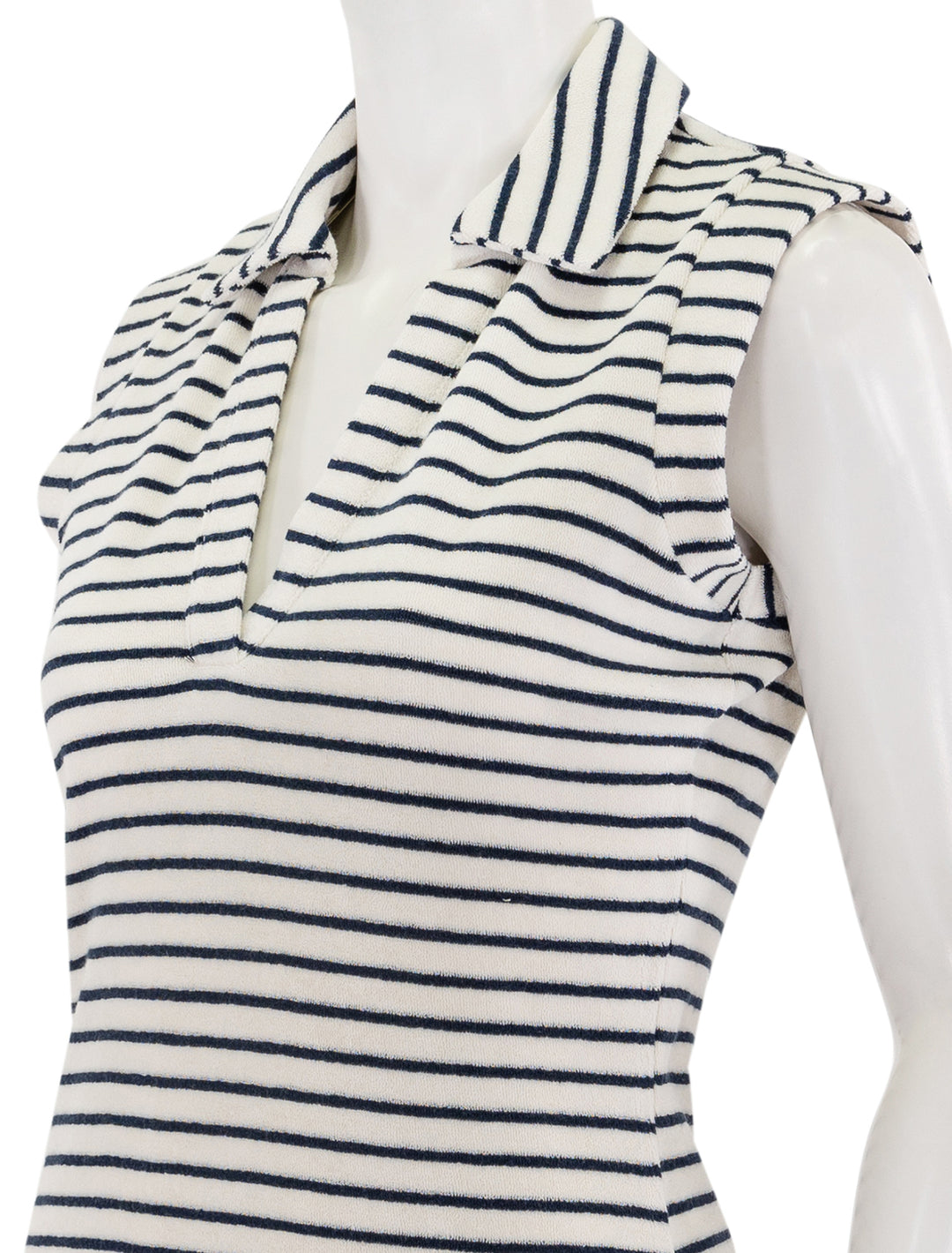 amira dress in sailor stripe