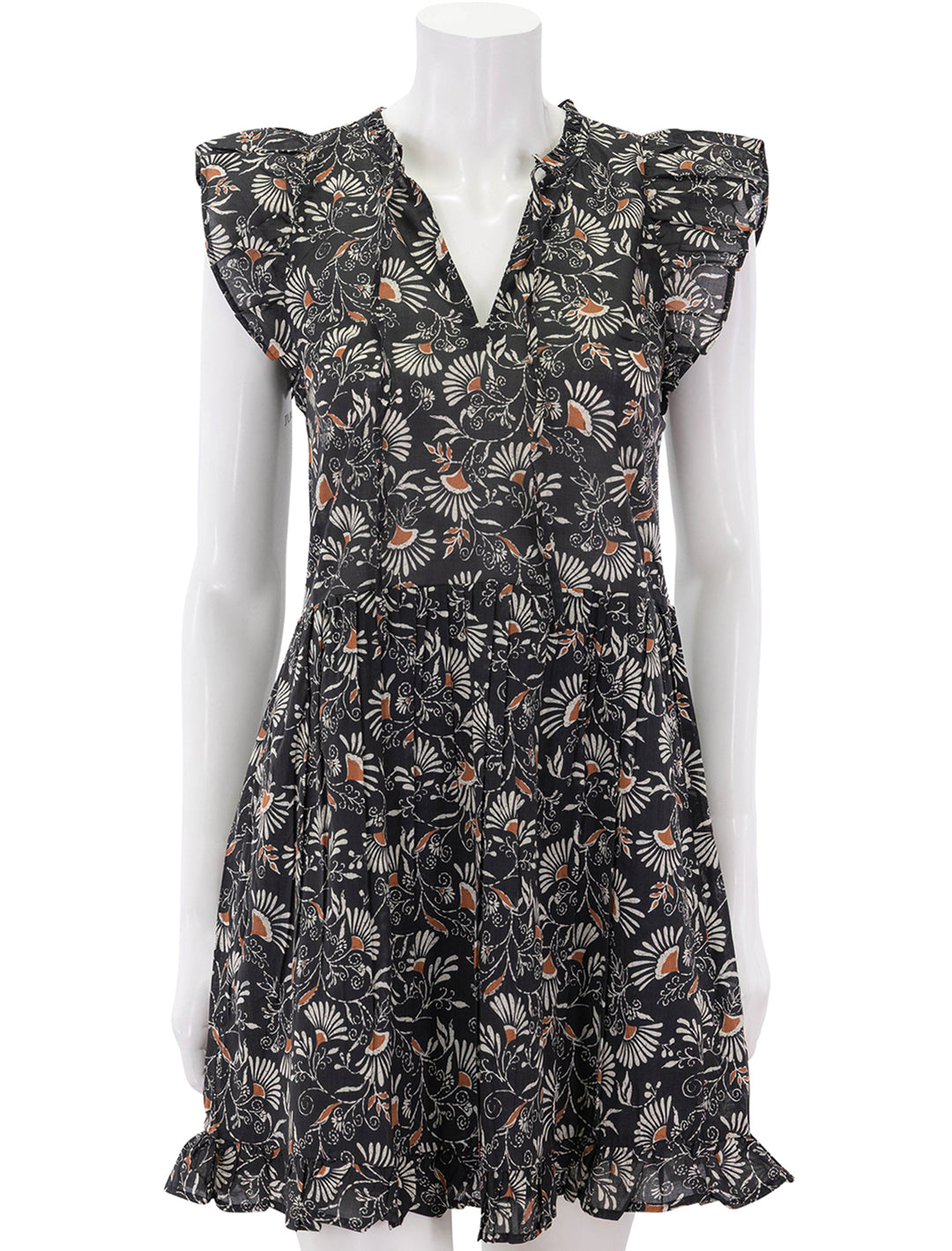 zinnia dress in cassia print