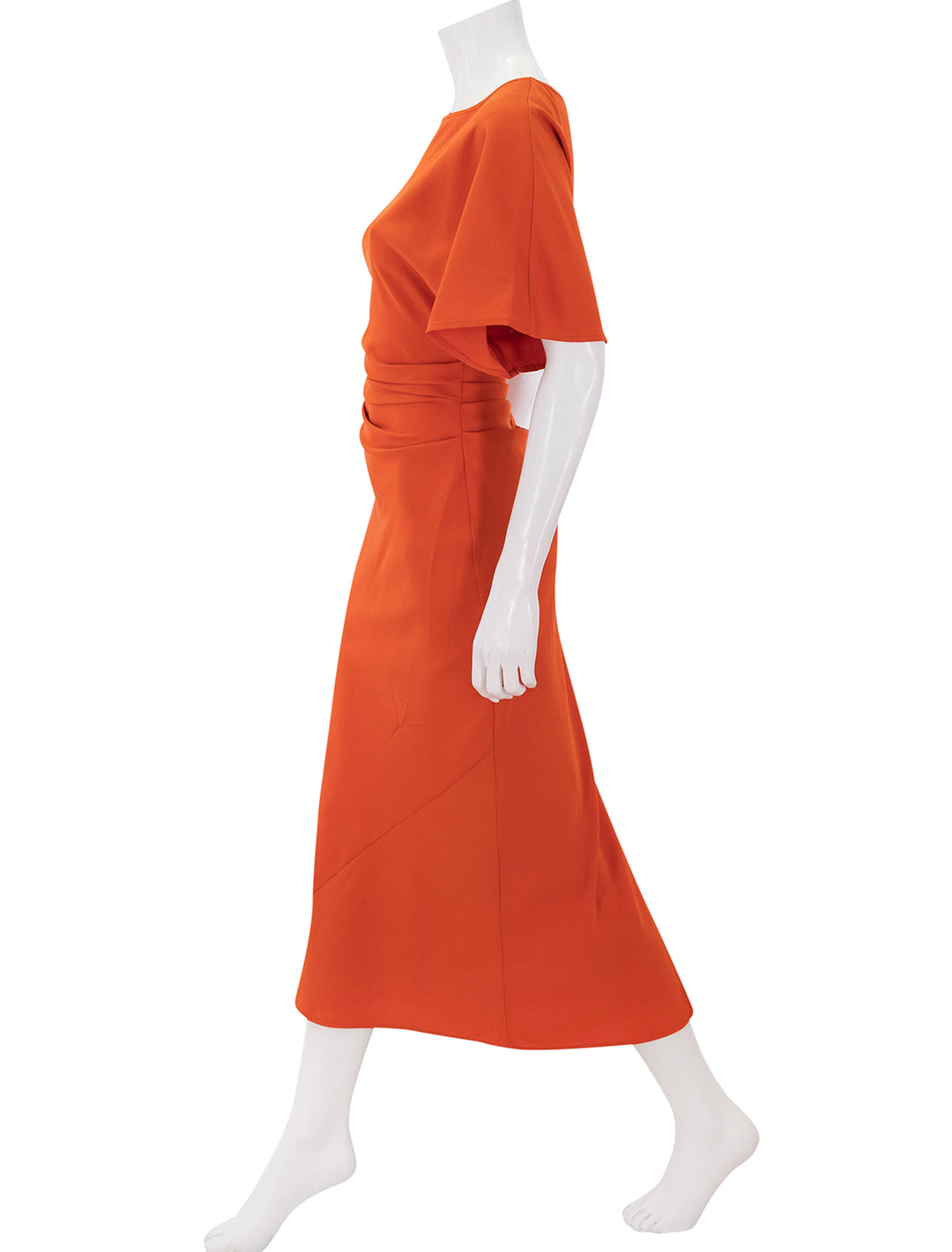 amelie dress in cayenne